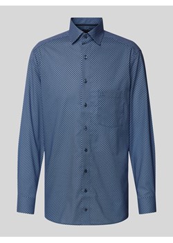 Koszula biznesowa o kroju modern fit model ‘Global’ ze sklepu Peek&Cloppenburg  w kategorii Koszule męskie - zdjęcie 172418446