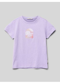 T-shirt z nadrukowanym motywem ze sklepu Peek&Cloppenburg  w kategorii Bluzki dziewczęce - zdjęcie 172418488
