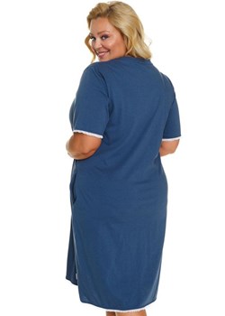 Doctor Nap niebieska koszula nocna plus size TB.5366, Kolor niebieski, Rozmiar L, Doctor Nap ze sklepu Primodo w kategorii Koszule nocne - zdjęcie 172418949
