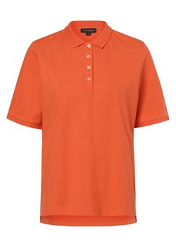 Franco Callegari Damska koszulka polo Kobiety Bawełna pomarańczowy jednolity ze sklepu vangraaf w kategorii Bluzki damskie - zdjęcie 172419875