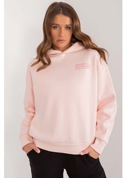 Luźna bluza z kapturem Sublevel jasno różowa ze sklepu 5.10.15 w kategorii Bluzy damskie - zdjęcie 172420209