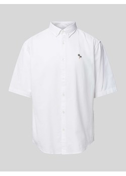 Koszula casualowa o kroju relaxed fit z wyhaftowanym motywem ze sklepu Peek&Cloppenburg  w kategorii Koszule męskie - zdjęcie 172420747