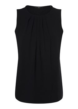 zero Top damski Kobiety wiskoza granatowy jednolity ze sklepu vangraaf w kategorii Bluzki damskie - zdjęcie 172421279