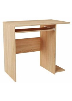 Skandynawskie biurko pod komputer dąb sonoma - Daros ze sklepu Edinos.pl w kategorii Biurka i sekretarzyki - zdjęcie 172421495