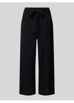 Spodnie materiałowe z szeroką,skróconą nogawką model ‘NOVA LIFE’ ze sklepu Peek&Cloppenburg  w kategorii Spodnie damskie - zdjęcie 172422148