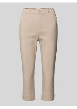 Spodnie capri z wpuszczanymi kieszeniami w stylu francuskim model ‘Solvej’ ze sklepu Peek&Cloppenburg  w kategorii Spodnie damskie - zdjęcie 172422237