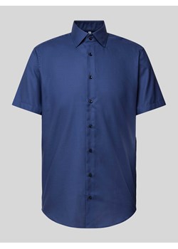 Koszula biznesowa o kroju regular fit z delikatnie fakturowanym wzorem ze sklepu Peek&Cloppenburg  w kategorii Koszule męskie - zdjęcie 172422387