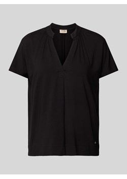 T-shirt z dekoltem w serek model ‘Shira’ ze sklepu Peek&Cloppenburg  w kategorii Bluzki damskie - zdjęcie 172422429