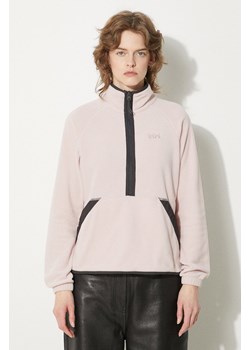 Helly Hansen bluza sportowa Rig kolor różowy wzorzysta 54082 ze sklepu PRM w kategorii Bluzy damskie - zdjęcie 172422966