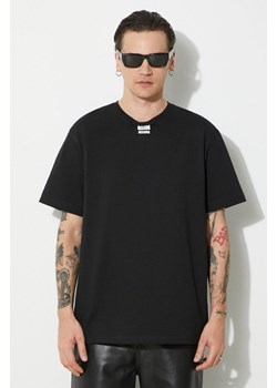 Ader Error t-shirt Langle męski kolor czarny gładki BN01SSTS0108 ze sklepu PRM w kategorii T-shirty męskie - zdjęcie 172423266