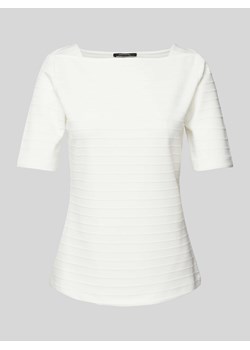 T-shirt z fakturowanym wzorem ze sklepu Peek&Cloppenburg  w kategorii Bluzki damskie - zdjęcie 172423337