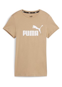 Puma Koszulka &quot;ESS&quot; w kolorze beżowym ze sklepu Limango Polska w kategorii Bluzki damskie - zdjęcie 172423828
