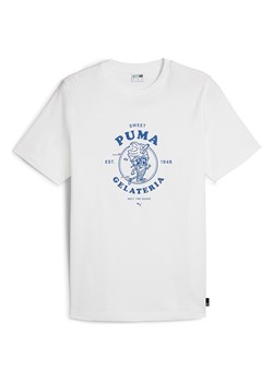 Puma Koszulka &quot;Gelateria&quot; w kolorze białym ze sklepu Limango Polska w kategorii T-shirty męskie - zdjęcie 172423878