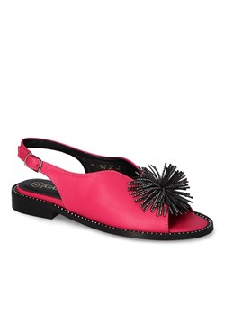 Sandały Gamis 7147 Fuksja lico ze sklepu Arturo-obuwie w kategorii Sandały damskie - zdjęcie 172424775