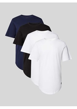 T-shirt w jednolitym kolorze ze sklepu Peek&Cloppenburg  w kategorii Podkoszulki męskie - zdjęcie 172424905