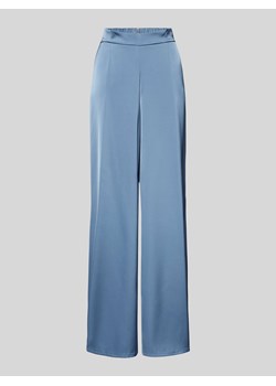 Spodnie z szeroką nogawką i elastycznym pasem ze sklepu Peek&Cloppenburg  w kategorii Spodnie damskie - zdjęcie 172424979