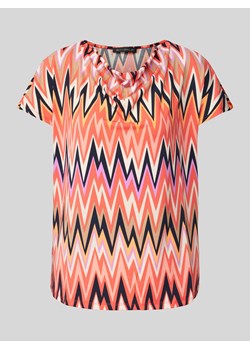 Bluzka ze wzorem w zygzaki ze sklepu Peek&Cloppenburg  w kategorii Bluzki damskie - zdjęcie 172425065