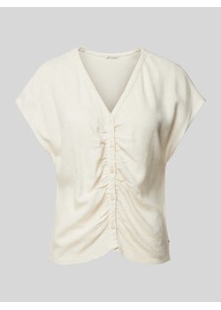 Bluzka z dekoltem w serek ze sklepu Peek&Cloppenburg  w kategorii Bluzki damskie - zdjęcie 172425086