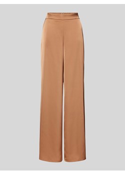 Spodnie z szeroką nogawką i elastycznym pasem ze sklepu Peek&Cloppenburg  w kategorii Spodnie damskie - zdjęcie 172425419