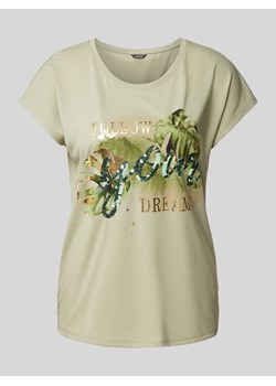 T-shirt z nadrukowanym motywem ze sklepu Peek&Cloppenburg  w kategorii Bluzki damskie - zdjęcie 172425669