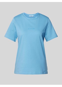T-shirt z nadrukiem z logo ze sklepu Peek&Cloppenburg  w kategorii Bluzki damskie - zdjęcie 172425728
