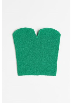 H & M - Strukturalny top bandeau - Zielony ze sklepu H&M w kategorii Bluzki damskie - zdjęcie 172425876