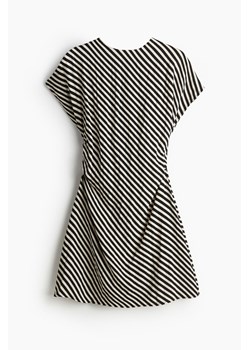 H & M - Taliowana sukienka - Beżowy ze sklepu H&M w kategorii Sukienki - zdjęcie 172425945