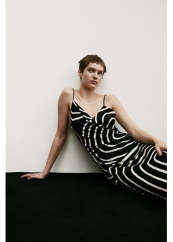 H & M - Sukienka z drapowanym dekoltem - Czarny ze sklepu H&M w kategorii Sukienki - zdjęcie 172425985