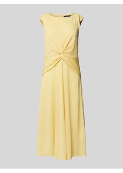 Sukienka midi z wiązanym detalem model ‘TESSANNE’ ze sklepu Peek&Cloppenburg  w kategorii Sukienki - zdjęcie 172426809
