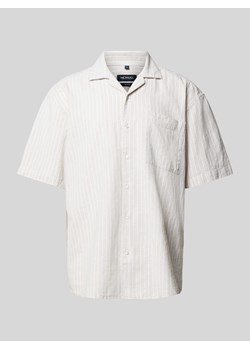 Koszula casualowa o kroju regular fit z wzorem w paski ze sklepu Peek&Cloppenburg  w kategorii Koszule męskie - zdjęcie 172426837