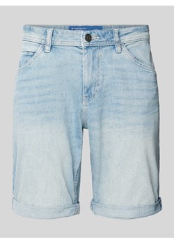 Szorty jeansowe o kroju regular fit z 5 kieszeniami ze sklepu Peek&Cloppenburg  w kategorii Spodenki męskie - zdjęcie 172426908
