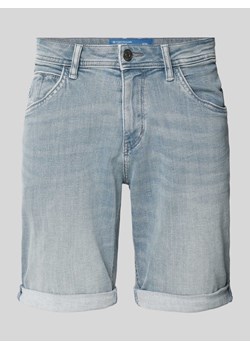 Szorty jeansowe o kroju regular fit z 5 kieszeniami ze sklepu Peek&Cloppenburg  w kategorii Spodenki męskie - zdjęcie 172426917