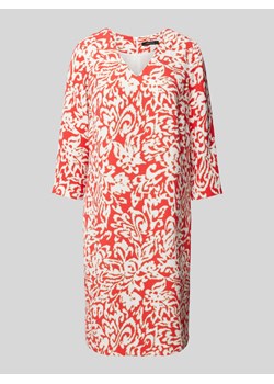 Sukienka o długości do kolan z nadrukiem na całej powierzchni ze sklepu Peek&Cloppenburg  w kategorii Sukienki - zdjęcie 172427276