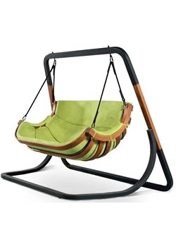 Zielony wiszący fotel ogrodowy - Pasos 4X ze sklepu Edinos.pl w kategorii Fotele wiszące - zdjęcie 172427418