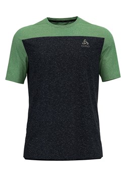 Odlo Koszulka funkcyjna &quot;Alp&quot; w kolorze czarno-zielonym ze sklepu Limango Polska w kategorii T-shirty męskie - zdjęcie 172428438