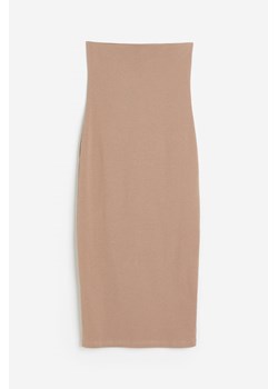 H & M - Sukienka bandeau - Brązowy ze sklepu H&M w kategorii Sukienki - zdjęcie 172428716