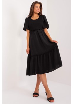 Sukienka krótka czarna ze sklepu 5.10.15 w kategorii Sukienki - zdjęcie 172428867