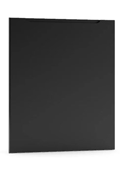 Czarny front zmywarki z panelem ukrytym 60 cm - Granada 18X ze sklepu Edinos.pl w kategorii Meble kuchenne - zdjęcie 172429685