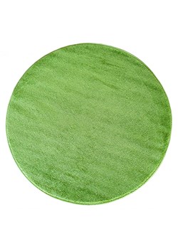 Zielony nowoczesny dywan koło - Bernis 3X ze sklepu Edinos.pl w kategorii Dywany - zdjęcie 172430218