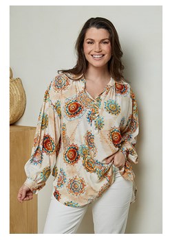 Curvy Lady Koszula w kolorze beżowym ze sklepu Limango Polska w kategorii Bluzki damskie - zdjęcie 172430459