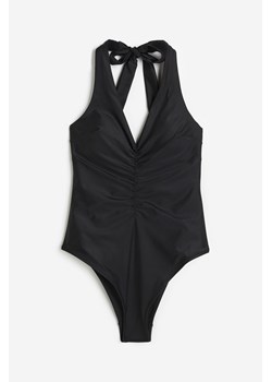 H & M - Modelujący kostium kąpielowy High Leg - Czarny ze sklepu H&M w kategorii Stroje kąpielowe - zdjęcie 172430557