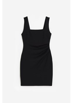 H & M - Sukienka z zakładkami - Czarny ze sklepu H&M w kategorii Sukienki - zdjęcie 172430615