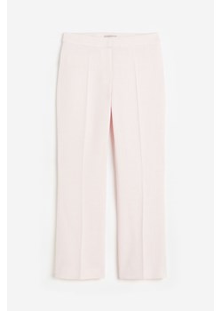 H & M - Rozszerzane spodnie - Różowy ze sklepu H&M w kategorii Spodnie damskie - zdjęcie 172430638