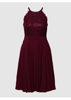 Sukienka koktajlowa z plisami ze sklepu Peek&Cloppenburg  w kategorii Sukienki - zdjęcie 172430658