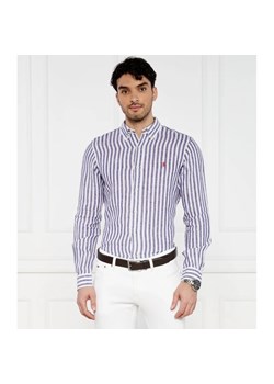 POLO RALPH LAUREN Lniana koszula | Custom fit ze sklepu Gomez Fashion Store w kategorii Koszule męskie - zdjęcie 172431299