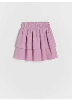 Reserved - Muślinowa spódnica - fioletowy ze sklepu Reserved w kategorii Spódnice dziewczęce - zdjęcie 172432608