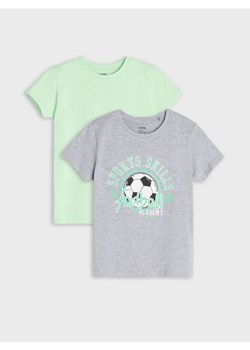 Sinsay - Koszulki 2 pack - szary ze sklepu Sinsay w kategorii T-shirty chłopięce - zdjęcie 172433239