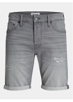 Jack&Jones Szorty jeansowe Rick Icon 12249212 Szary Regular Fit ze sklepu MODIVO w kategorii Spodenki męskie - zdjęcie 172434059
