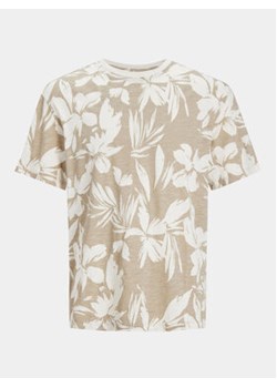 Jack&Jones T-Shirt Jjejeff 12249329 Beżowy Relaxed Fit ze sklepu MODIVO w kategorii T-shirty męskie - zdjęcie 172434086