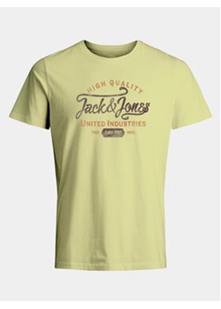 Jack&Jones T-Shirt Jprblulouie 12259674 Żółty Regular Fit ze sklepu MODIVO w kategorii T-shirty męskie - zdjęcie 172434088